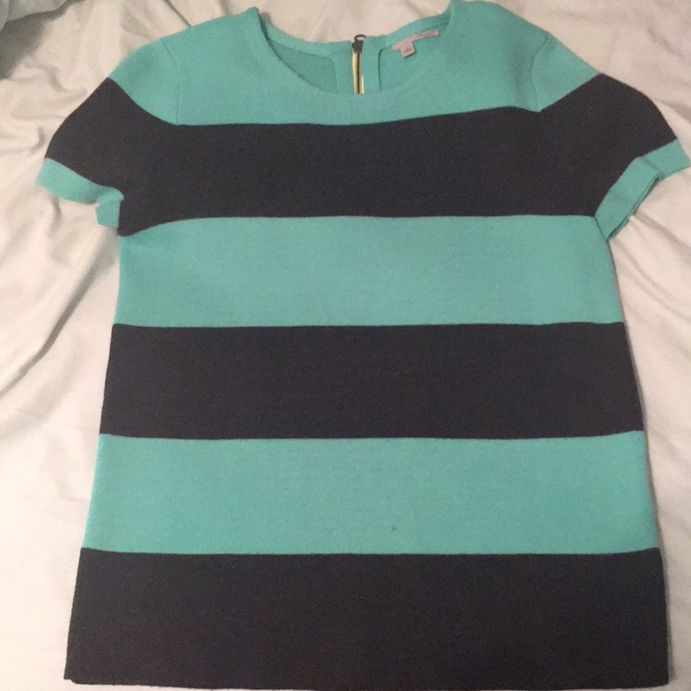 Halogen short sleeve sweater